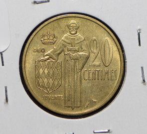 Monaco 1962 20 Centimes  191708 combine shipping