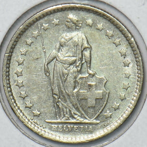 Switzerland 1962 1/2 Franc 151088 combine shipping