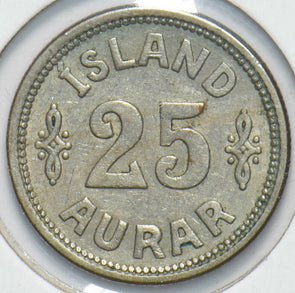 Iceland 1937 25 Aurar 192390 combine shipping