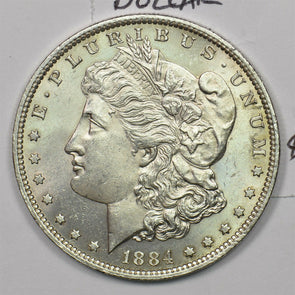 1884-O Morgan Dollar Silver Semi P/L CH BU U0229