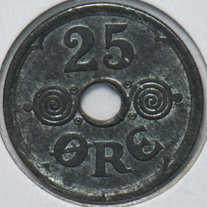Denmark 1945 25 Ore 192119 combine shipping