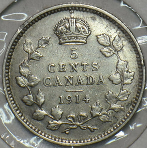 Canada 1914 5 Cents 903546 combine shipping