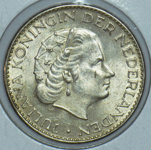 Netherlands 1964 Gulden Lion animal 150440 combine shipping