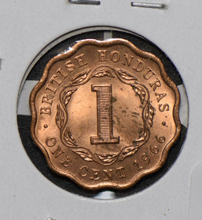 British Honduras 1966 1 Cent  290659 combine shipping