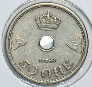 Norway 1940 50 Ore 198539 combine shipping