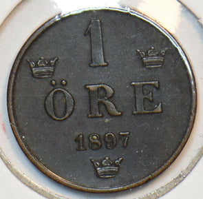 Sweden 1897 Ore 195510 combine shipping