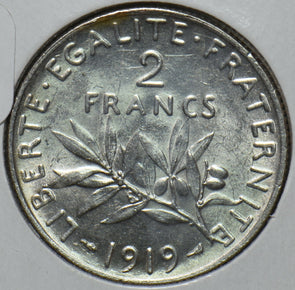 France 1919 h892 2 Francs 294177 combine shipping