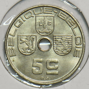 Belgium 1938 5 Centimes UNC 491477 combine shipping