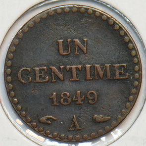 France 1849 A Centime 296809 combine shipping