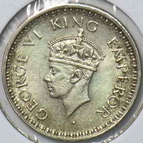 British India 1943 1/4 Rupee 295424 combine shipping