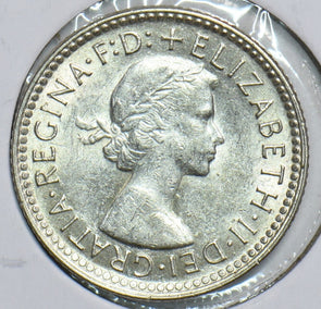 Australia 1960 6 Pence 241134 combine shipping