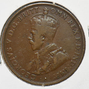 Australia 1920 Penny NO DOT AU0077 combine shipping