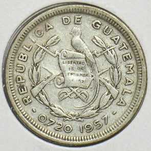 Guatemala 1957 10 Centavos Birdanimal 197739 combine shipping