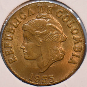 Colombia 1953 B 2 Centavos 196141 combine shipping
