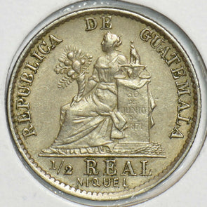 Guatemala 1901 1/2 Real 0 240816 combine shipping