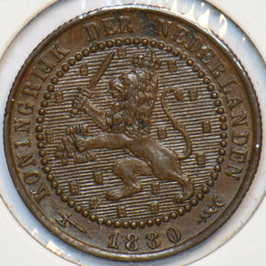Netherlands 1880 Cent Lion animal 296340 combine shipping
