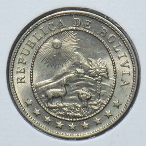 Bolivia 1935 50 Centavos 295615 combine shipping