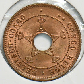 Belgium Congo 1919 Centime 491423 combine shipping