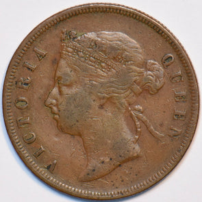 Straits Settlements 1891 Cent 151310 combine shipping