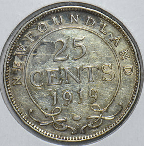 Canada 1919 25 Cents 193575 combine shipping