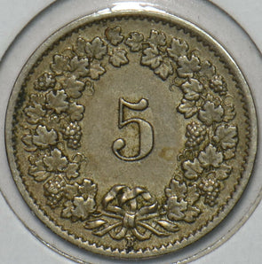 Switzerland 1919 5 Rappen 152286 combine shipping