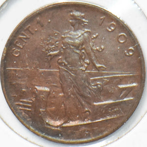 Italy 1909 Centesimo Vittorio Emanvele III 292970 combine shipping