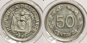 Ecuador 1963 50 Centavos 199046 combine shipping
