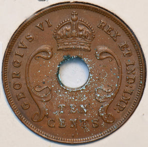 East Africa 1941 I 10 Cents UNC 902523 combine shipping