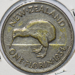 New Zealand 1934 Florin Kiwi Bird animal 293544 combine shipping
