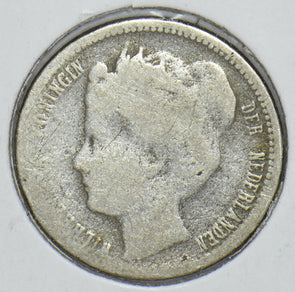 Netherlands 1900 1/4 Gulden 190873 combine shipping