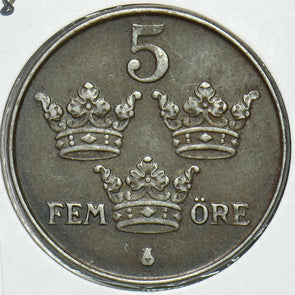 Sweden 1948 5 Ore 197085 combine shipping