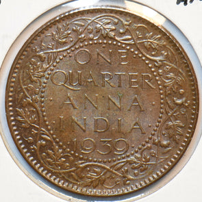 British India 1939 B 1/4 Anna 193000 combine shipping