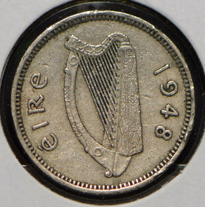 Ireland 1948 3 Pence Hare animal  191183 combine shipping