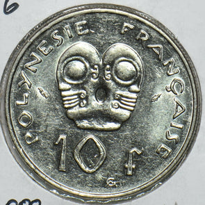 French Polynesia 1986 10 Francs 152790 combine shipping