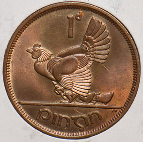 Ireland 1968 Penny Hen with Chicks animal 195012 combine shipping