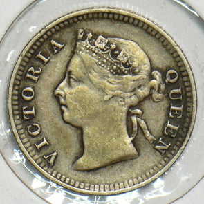 Hong Kong 1888 5 Cents 298198 combine shipping