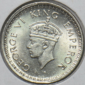 British India 1944 1/4 Rupee BU 295874 combine shipping