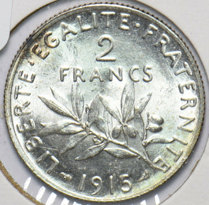 France 1915 2 Francs 293738 combine shipping