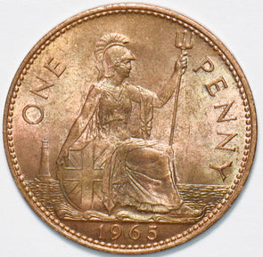 Great Britain 1965 Queen Elizabeth II Penny 192077 combine shipping