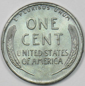 1943-D Lincoln Wheat Cent Zinc/Steel GEM BU U0311