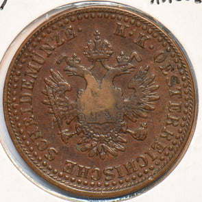 Austria 1851 G 2 Kreuzer 151209 combine shipping