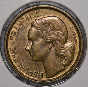 France 1952 10 Francs Rooster animal  900433 combine shipping