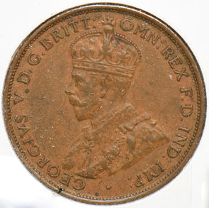 Australia 1933 Penny Georgivs V 150524 combine shipping