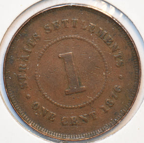 Straits Settlements 1876 Cent 193474 combine shipping