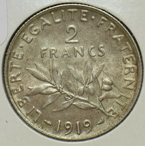 France 1919 2 Francs 292466 combine shipping