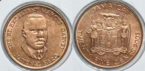 Jamaica 2003 25 Cents 904736 combine shipping