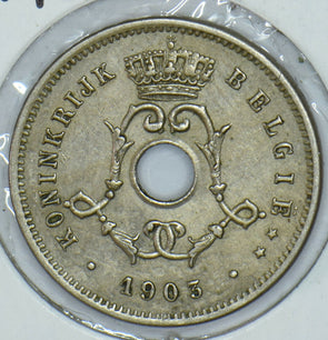 Belgium 1903 5 Centimes  290374 combine shipping