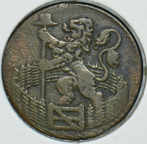 Netherlands 1769 Duit Lion animal 490050 combine shipping
