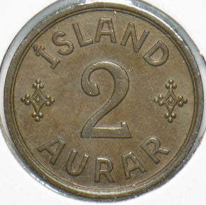 Iceland 1940 2 Aurar 192385 combine shipping