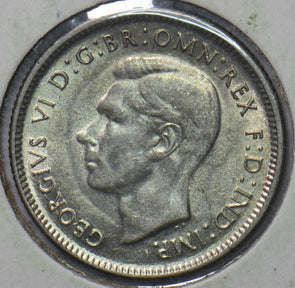 Australia 1943 S Shilling Merino ram animal 193653 combine shipping